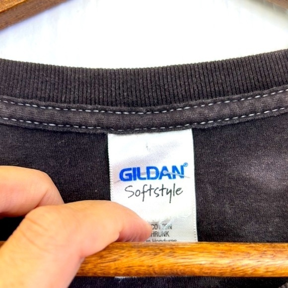 Gildan - Black Tie Dye Guess What Day It Is ? Camel Graphic T Shirt Size XL - Picture 10 of 11